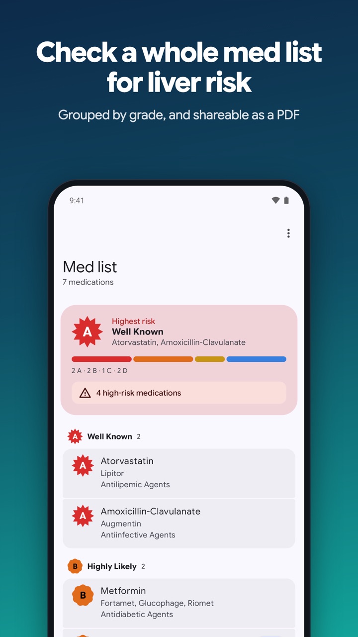 Med list checked for liver risk