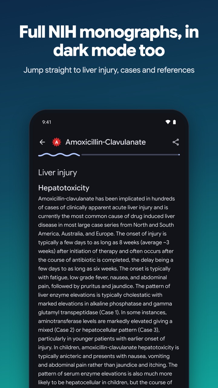 Monograph in dark mode